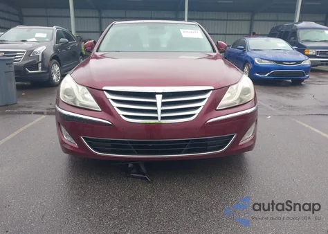 2013 Hyundai Genesis 3.8 из США, поврежденный, VIN KMHGC4DD1DU212233